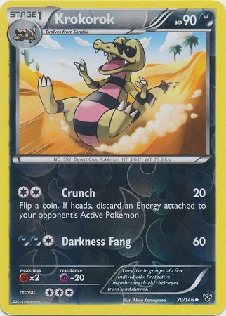 Krokorok 70/146 - Reverse Holo