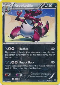 Krookodile 71/146 - Reverse Holo-Kantocards