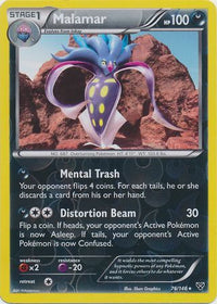 Malamar 76/146 - Reverse Holo-Kantocards