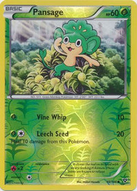 Pansage 10/146 - Reverse Holo-Kantocards
