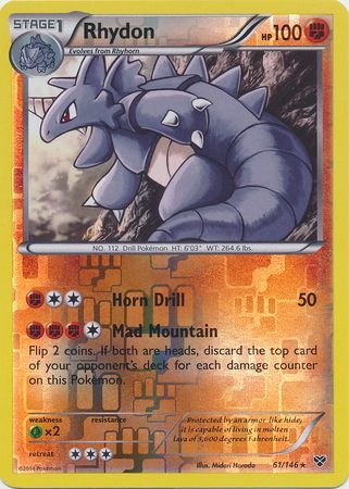 Rhydon 61/146 - Reverse Holo