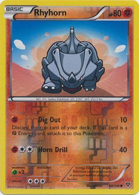 Rhyhorn 60/146 - Reverse Holo-Kantocards