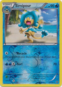 Simipour 38/146 - Reverse Holo-Kantocards