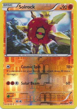 Solrock 64/146 - Reverse Holo
