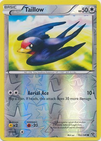 Taillow 102/146 - Reverse Holo