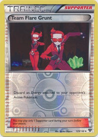 Team Flare Grunt 129/146 - Reverse Holo-Kantocards