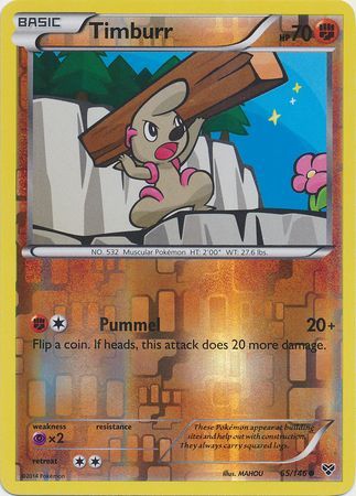 Timburr 65/146 - Reverse Holo