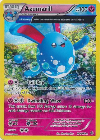 Azumarill 104/160-Kantocards