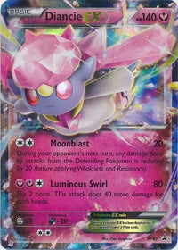 Diancie EX XY43-Kantocards