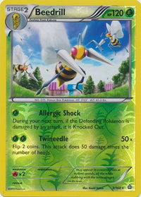 Beedrill 3/160 - Reverse Holo-Kantocards