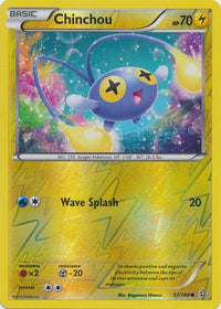 Chinchou 57/160 - Reverse Holo-Kantocards