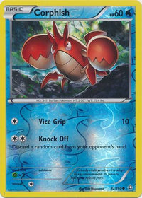 Corphish 42/160 - Reverse Holo-Kantocards