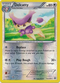 Delcatty 114/160 - Reverse Holo-Kantocards