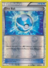 Dive Ball 125/160 - Reverse Holo-Kantocards