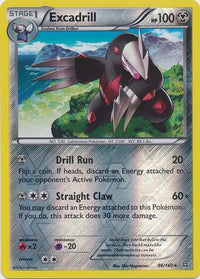Excadrill 96/160 - Reverse Holo-Kantocards
