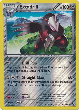 Excadrill 96/160 - Reverse Holo