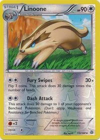 Linoone 112/160 - Reverse Holo-Kantocards
