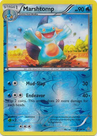 Marshtomp 34/160 - Reverse Holo-Kantocards