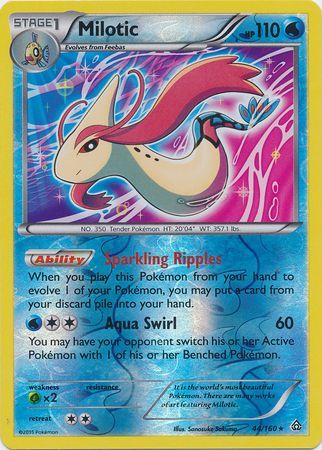 Milotic 44/160 - Reverse Holo