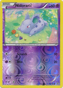 Nidoran (f) 66/160 - Reverse Holo-Kantocards