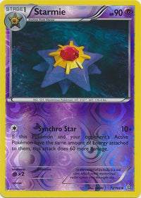 Starmie 73/160 - Reverse Holo-Kantocards
