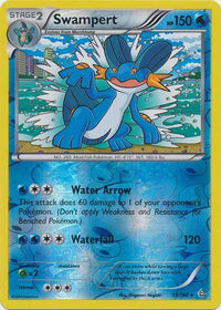 Swampert 35/160 - Reverse Holo-Kantocards