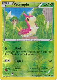 Wurmple 3/108 - Reverse Holo-Kantocards
