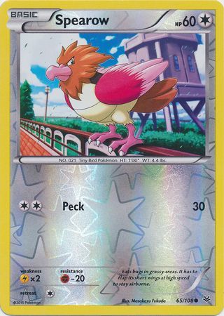Spearow 65/108 - Reverse Holo