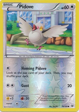 Pidove 78/108 - Reverse Holo