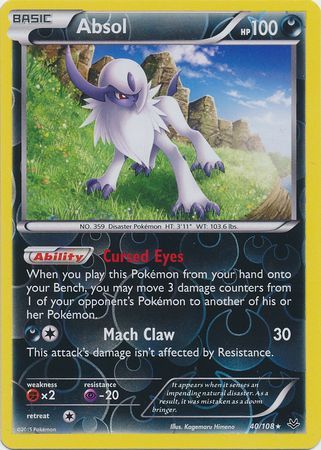 Absol 40/108 - Reverse Holo