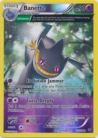 Banette 32/108 - Reverse Holo