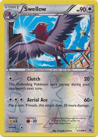 Swellow 71/108 - Reverse Holo