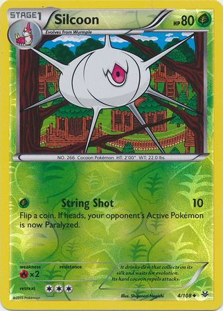 Silcoon 4/108 - Reverse Holo