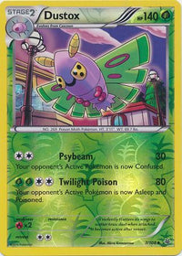 Dustox 7/108 - Reverse Holo-Kantocards
