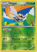 Ninjask 10/108 - Reverse Holo-Kantocards