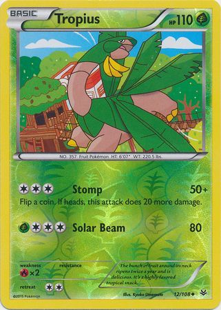 Tropius 12/108 - Reverse Holo
