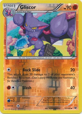 Gliscor 37/108 - Reverse Holo