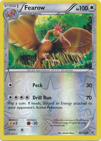 Fearow 66/108 - Reverse Holo-Kantocards