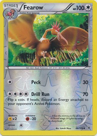 Fearow 66/108 - Reverse Holo