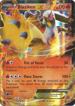 Blaziken EX XY54
