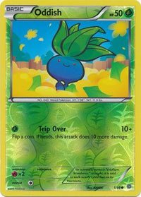 Oddish 1/98 - Reverse Holo-Kantocards