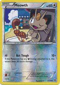 Meowth 61/98 - Reverse Holo-Kantocards