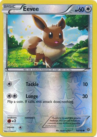 Eevee 63/98 - Reverse Holo