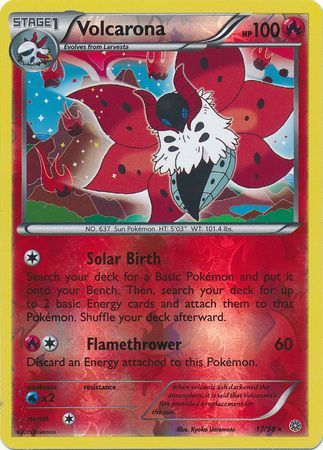 Volcarona 17/98 - Reverse Holo