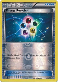 Energy Recycler 72/98 - Reverse Holo-Kantocards