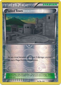 Faded Town 73/98 - Reverse Holo-Kantocards