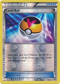 Level Ball 76/98 - Reverse Holo-Kantocards