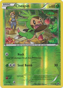 Chespin 7/162 - Reverse Holo-Kantocards