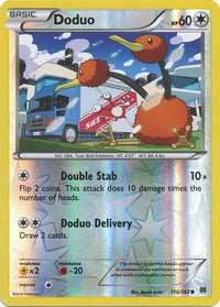 Doduo 116/162 - Reverse Holo-Kantocards