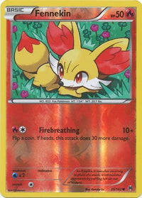 Fennekin 25/162 - Reverse Holo-Kantocards